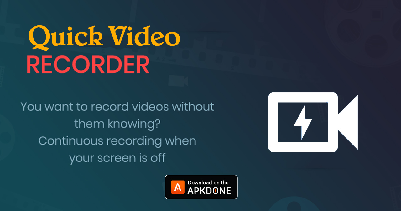 Master Mobile Video Editing with Quick Video Recorder MOD APK